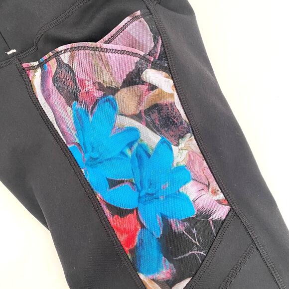 CALIA Essential Mesh Floral Leggings Carrie Underwood Pockets Womens XS - Picture 7 of 11
